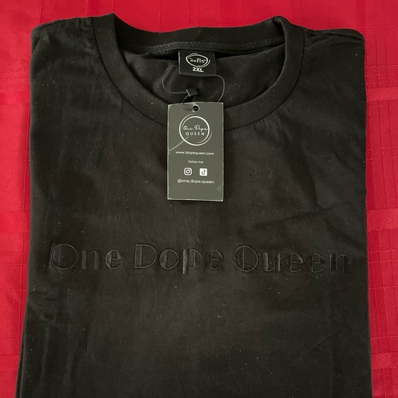 One Dope Queen Tops - One Dope Queen women’s 2XL black T-shirt